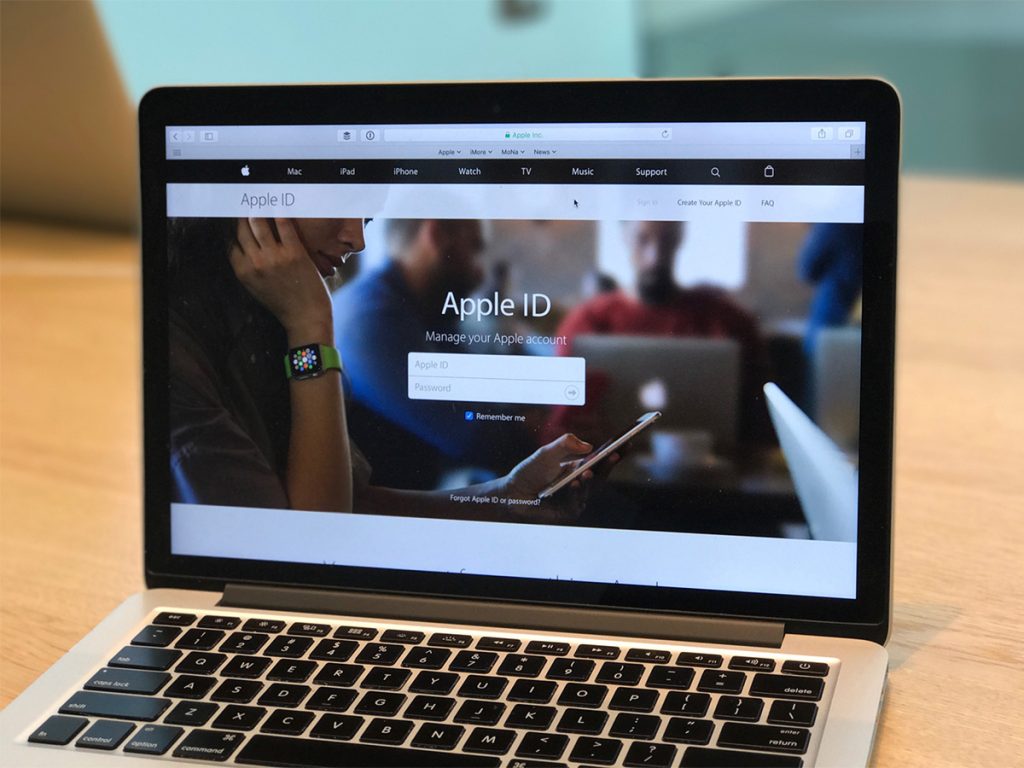 How to create an apple id using macbook
