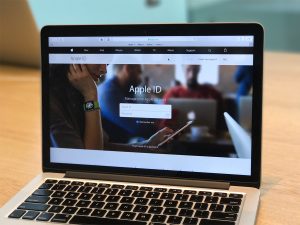 How to create an apple id using macbook